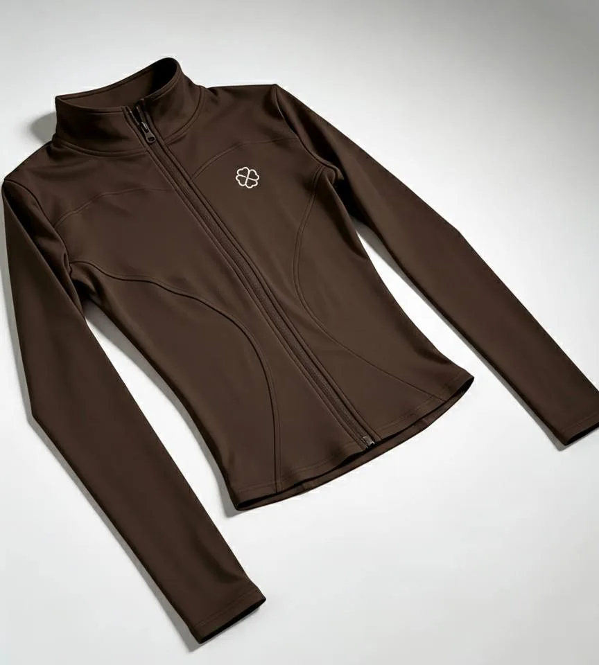 Ribbed Zip Jacket