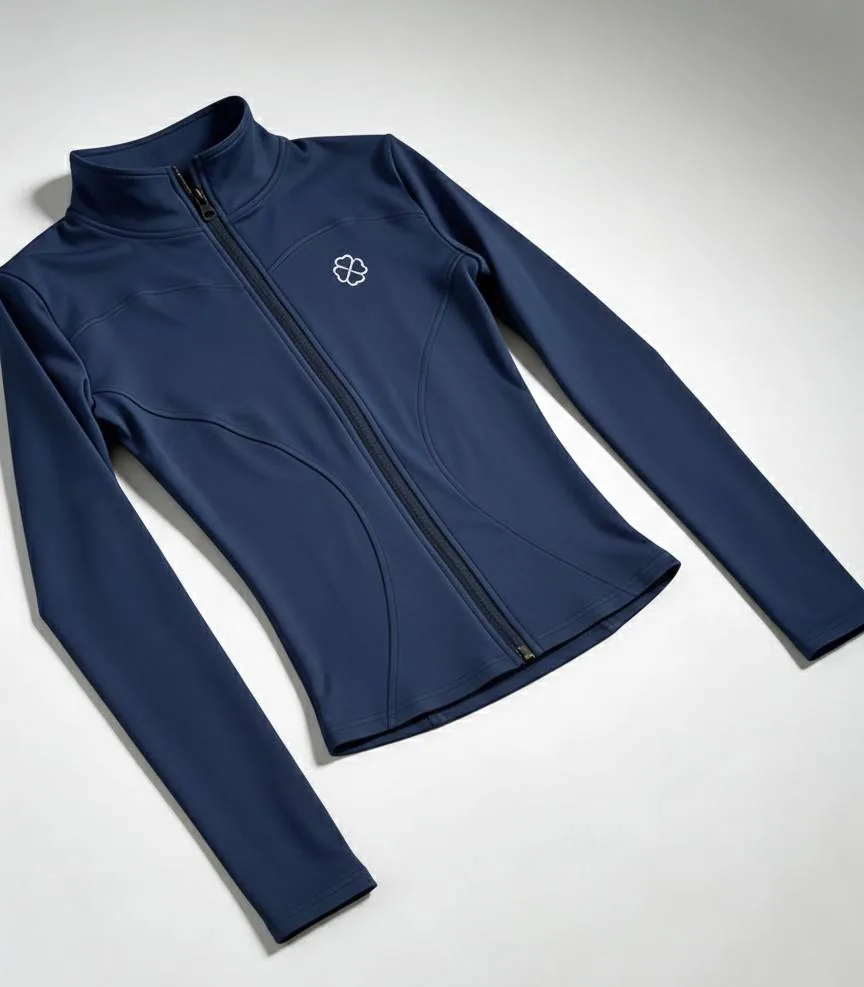 Ribbed Zip Jacket